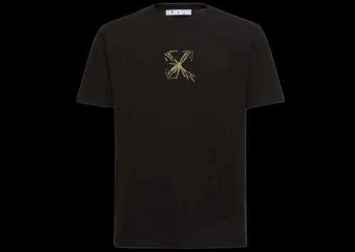 OFF-WHITE Splash Arr Slim S/S T-shirt Black