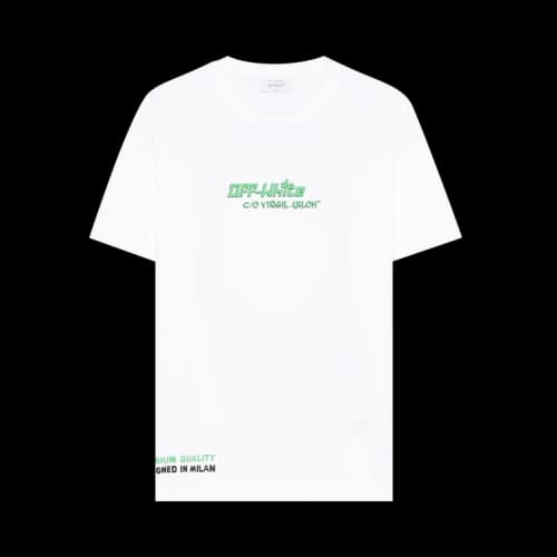 Off-White Barber 1 Slim Short-Sleeve Tee 'White/Black'