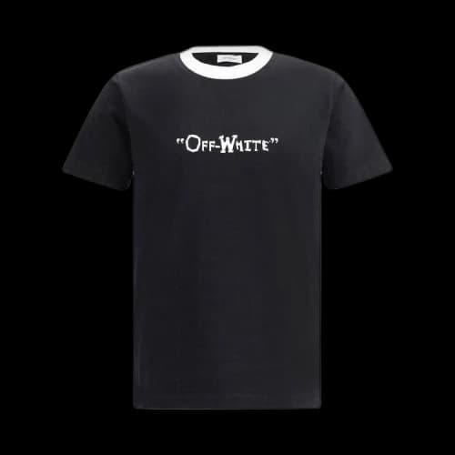 Off-White Off Quote Slim Tee 'Black/White'