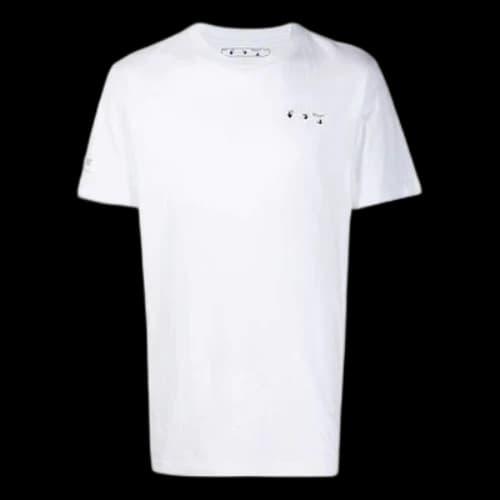 Off-White The Kiss Printing Short Sleeve White