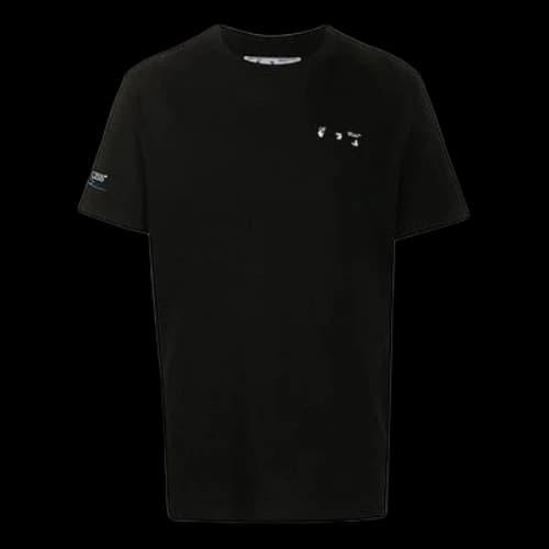 Off-White The Kiss Printing Short Sleeve Black