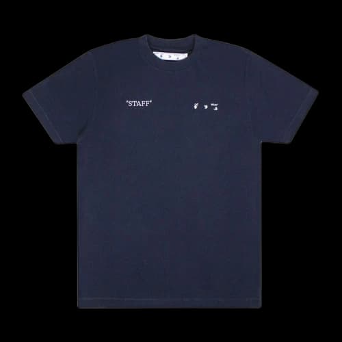Off-White Staff T-Shirt 'Blue/White'