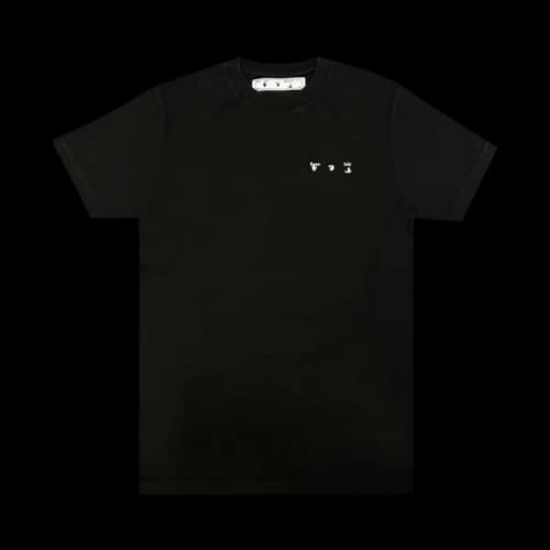 OFF-WHITE Clouds Slim S/S T-shirt Black