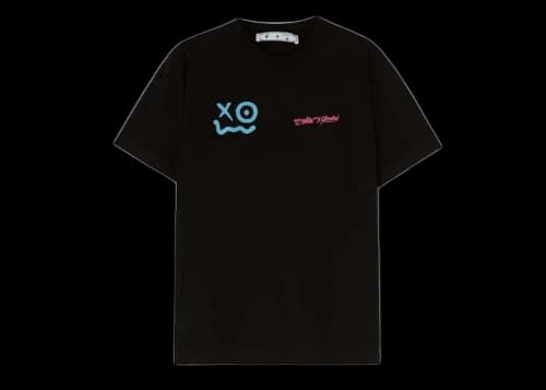 OFF-WHITE x Andre Saraiva Spray Arrow Slim T-Shirt Black