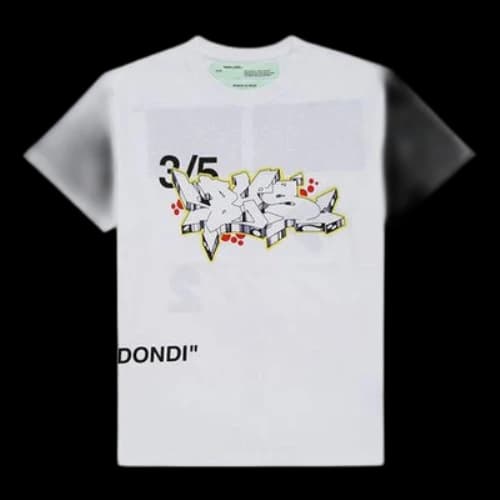 Off-White Dondi Printing T-Shirt