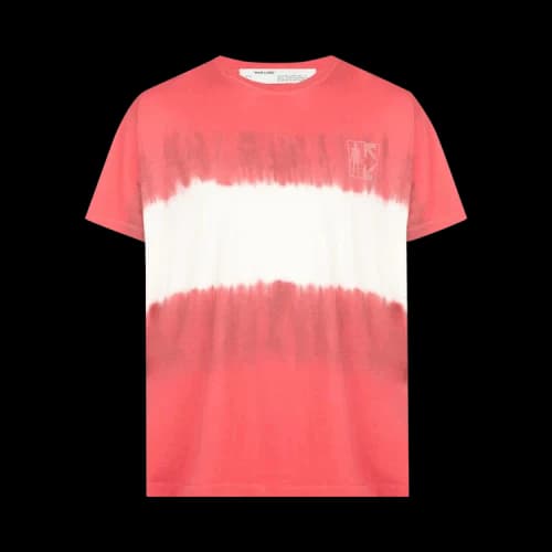 Off-White Arrow Tie Dye Skinny Short-Sleeve T-Shirt 'Orange'