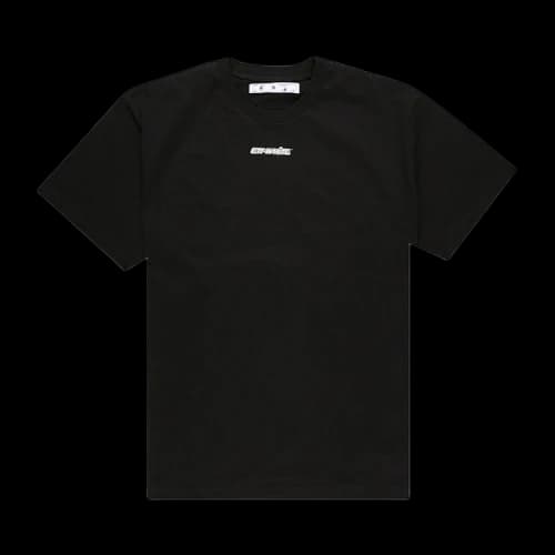 Off-White Marker Short-Sleeve Over Tee 'Black/Red'