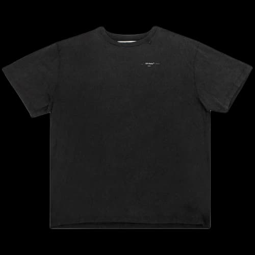 Off-White Abstract Arrows Short Sleeve Over Tee 'Black / White'