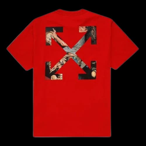 Off-White Pascal Arrow Applique Tee Men's Red