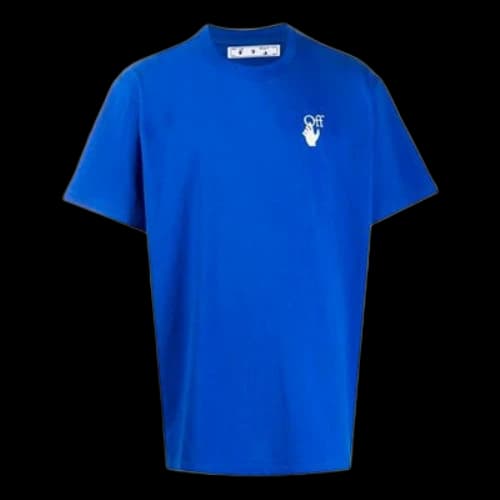 Off-White Double Arrow Applique Tee Men's Blue