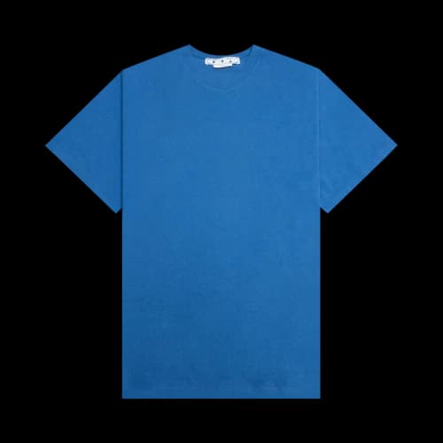 Off-White Diag Tab Over Short-Sleeve Tee 'Peacock'