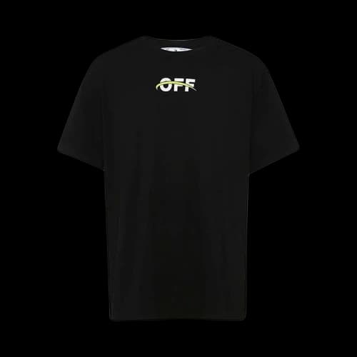 Off-White Industrial Over Short-Sleeve Tee 'Black/Green'