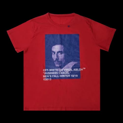 Off-White x MCA Figures of Speech Bernini T-Shirt 'Red'