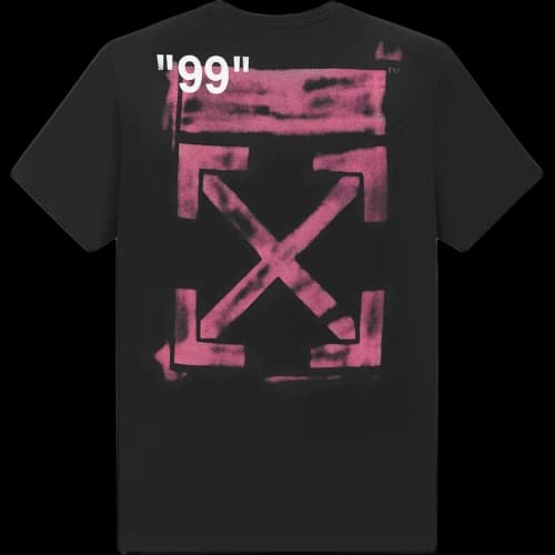 Off-White Stencil Arrow Oversized T-Shirt 'Black'