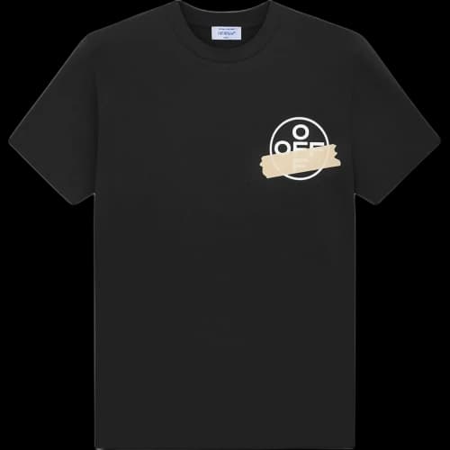 Off-White Tape Arrows Short Sleeve Over T-Shirt 'Black'