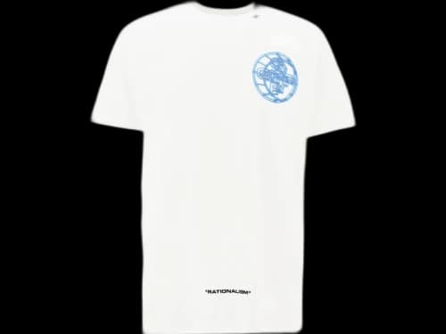 OFF-WHITE Oversized Fit 3D Off T-Shirt White/Blue