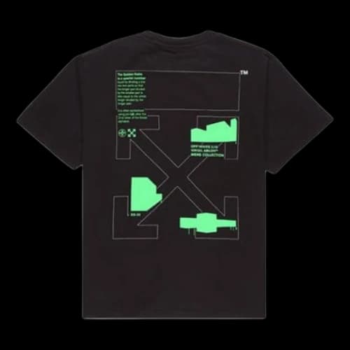 Off-White C/O Virgil Abloh Men'S Black Arch Shapes Over