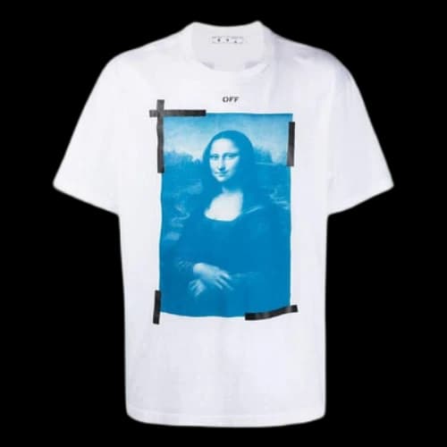 Off-White SS22 Solid Color Round Neck Short Sleeve Version White T-Shirt