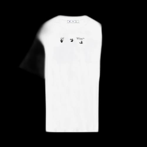 Off-White Peace Worldwide Over Tee 'White/Green'