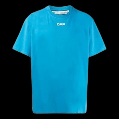 Off-White SS20 Airport Tape Print For Men Blue