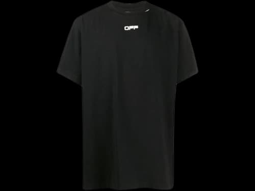 OFF-WHITE Oversized fit Caravaggio Arrows T-Shirt Black/White