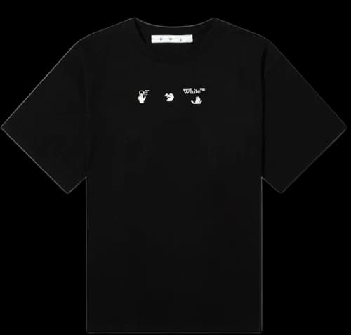 OFF-WHITE Black Make Over Tee Black/Grey