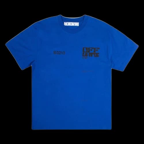 Off-White Tech Marker Over Tee 'Blue/Black'