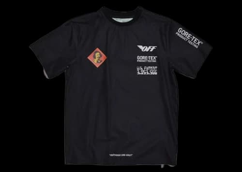 OFF-WHITE Gore-Tex S/S T-Shirt Black