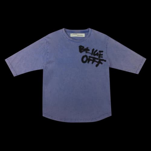 Off-White Off Short-Sleeve T-Shirt 'Blue/Beige'