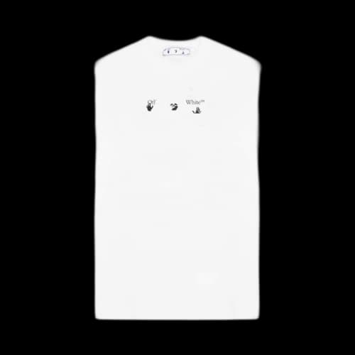 Off-White Paint Splat Arrow Skate Tee 'White/Black'