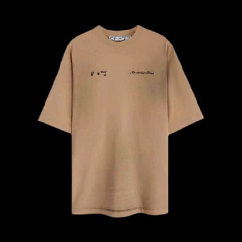 Off-White Dirt-Effect Skate Tee x Mercedes-Benz