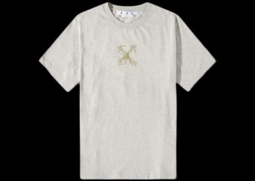 OFF-WHITE Splash Arrow Oversized S/S Tee Grey