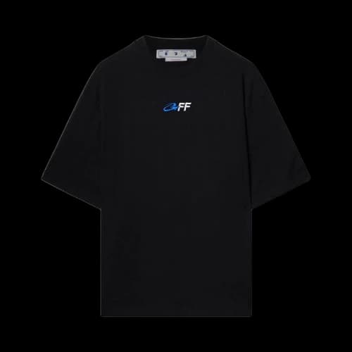 OFF-WHITE Exact Opp Over Skate S/S T-Shirt Black/White