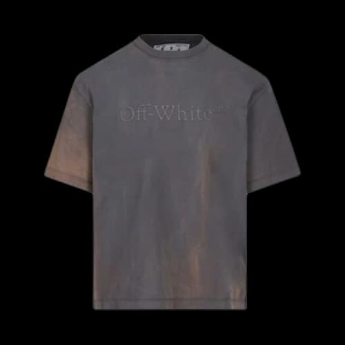 Off-White Bookish Laund Skate T-Shirt 'Petrol'