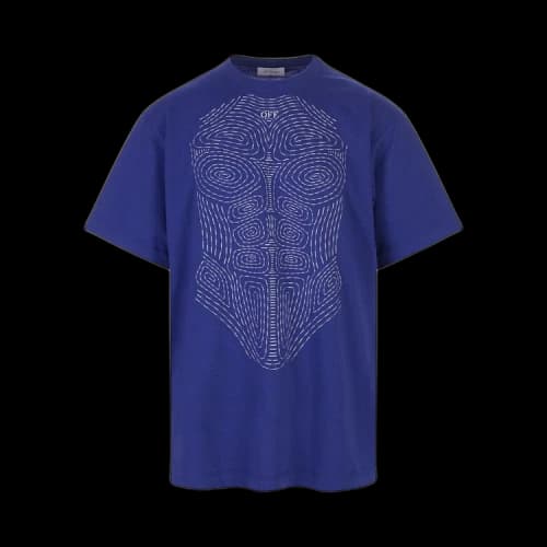 Off-White Body Stitch T-Shirt 'Blue/White'