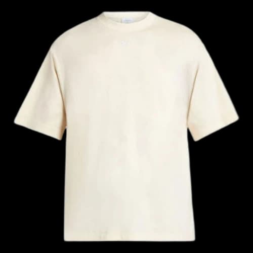 Off-White Arrows-embroidered Cotton T-shirt 'Angora White'