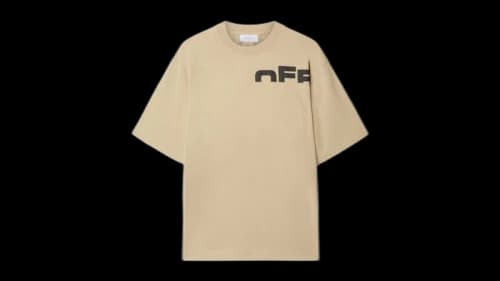 OFF-WHITE Off Shared Skate S/S Tee Neutrals