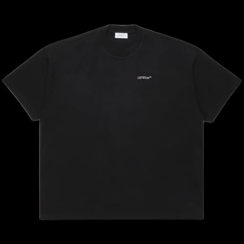 Off-White Vanish Arrow Over Short-Sleeve Tee 'Black/Chalk'