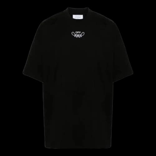 Off-White Bandana Arrow Cotton T-shirt 'Black'