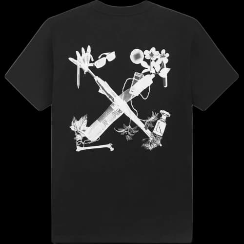Off-White Short-Sleeve Tee 'Black/Grey'