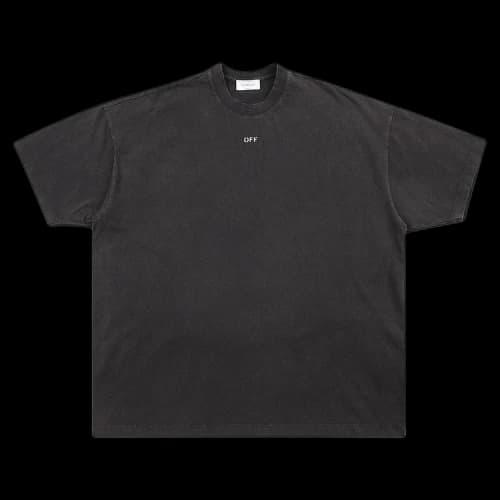 Off-White Stamp Mary Over Short-Sleeve Tee 'Black/White'