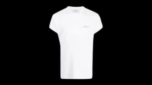 OFF-WHITE Moon Cam Arrow Logo T-Shirt White