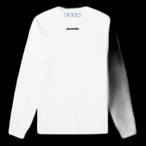Off-White FW20 Marker Arrows Printing Pullover Men White