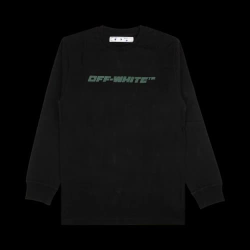 Off-White Character Alphabet Long Sleeves Black