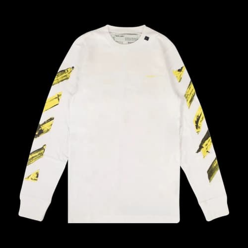 Off-White Long-Sleeve Arrow T-Shirt 'White'