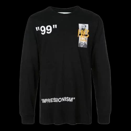Off-White Summer 1863 Impressionism Print Long Sleeve T-Shirt