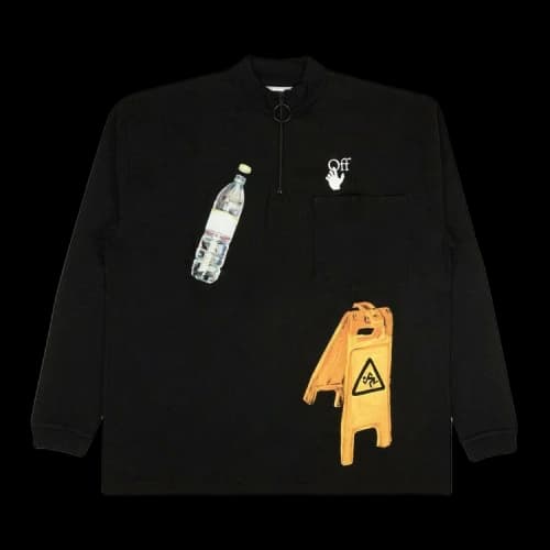 Off-White Pascal Medicine Zip T-Shirt 'Black'
