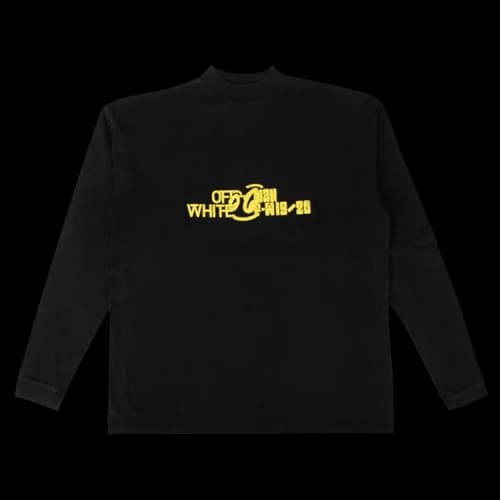 Off-White Mock Neck T-Shirt 'Black'