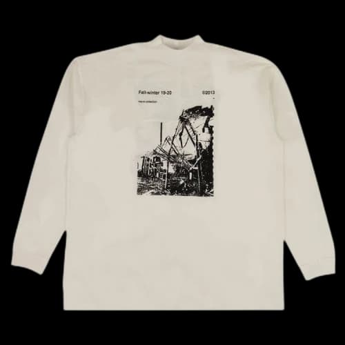 Off-White Ruined Factory Long-Sleeve Turtleneck 'White'
