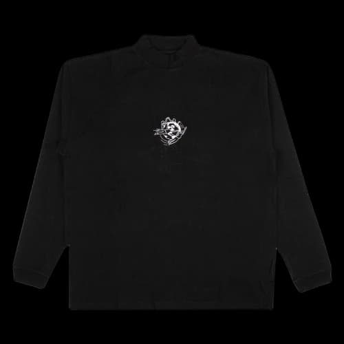 Off-White Arrow Mock Neck T-Shirt 'Black'